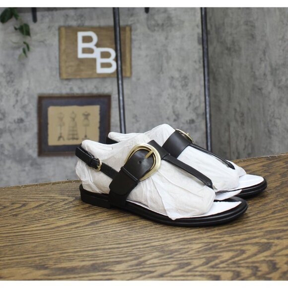 NWT Naturalizer Womens Taylor Slingbacks Heeled Sandals I9030L3 Black Leather 7M - Picture 5 of 11